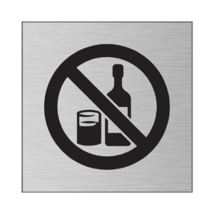No Glass Signs