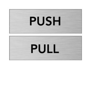 Push & Pull Emblems - C
