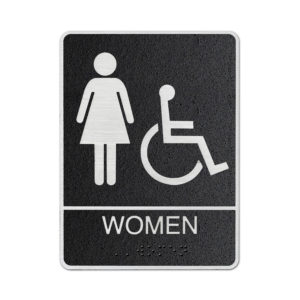 Women Restroom (w/handicap symbol)