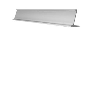 1" x 10" Metal Desk Sign Holder