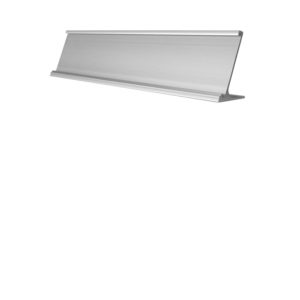 1 1/2" x 8" Metal Desk Sign Holder