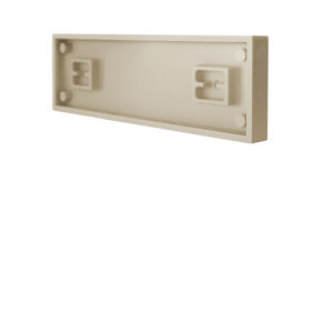 1 3/4" x 4 1/8" Plastic Wall Frame