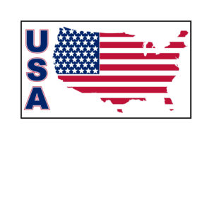 USA Sticker B
