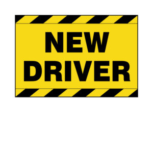 New Driver Sticker