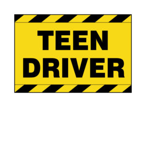 Teen Driver Sticker
