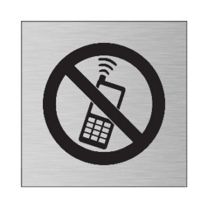No Cell Phone Signs