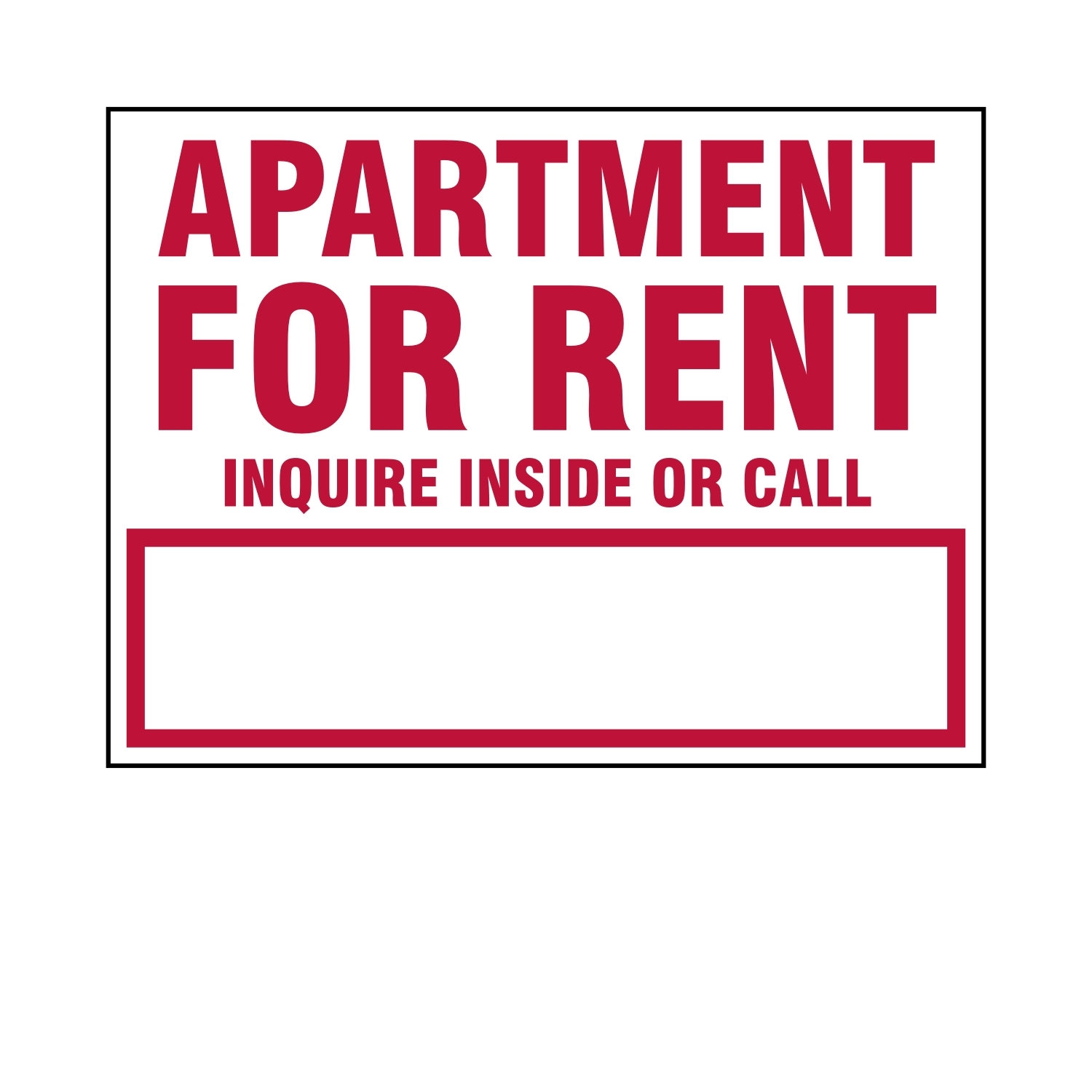Apartment for Rent - Double Sided