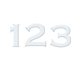 Copperplate - White